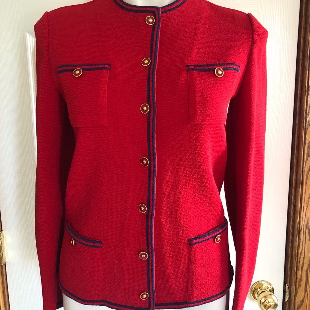 Vintage Castleberry Knit Blazer